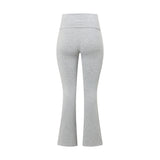 Grey Flared Leggings