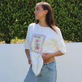 Mallorca Stamp Graphic Oversized Tee