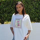 Mallorca Stamp Graphic Oversized Tee