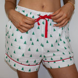 Christmas Tree PJ Short