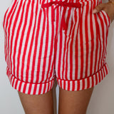 Candy Cane PJ Short