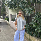 Grey Oversized Tee