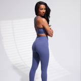 Steel Subtle Scrunch Leggings