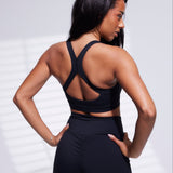 Black Scrunch Bike Short