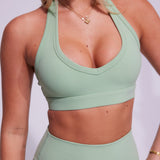 Matcha Halter Crop